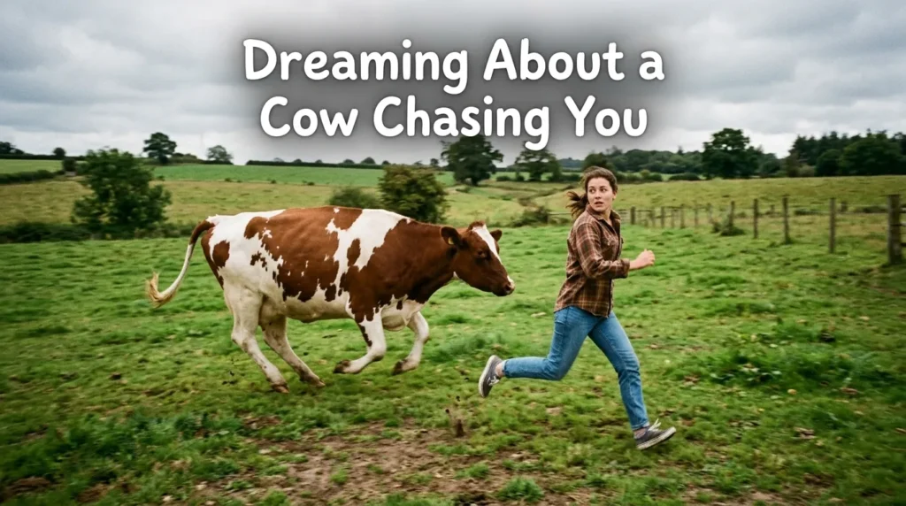 Dreaming About a Cow Chasing You