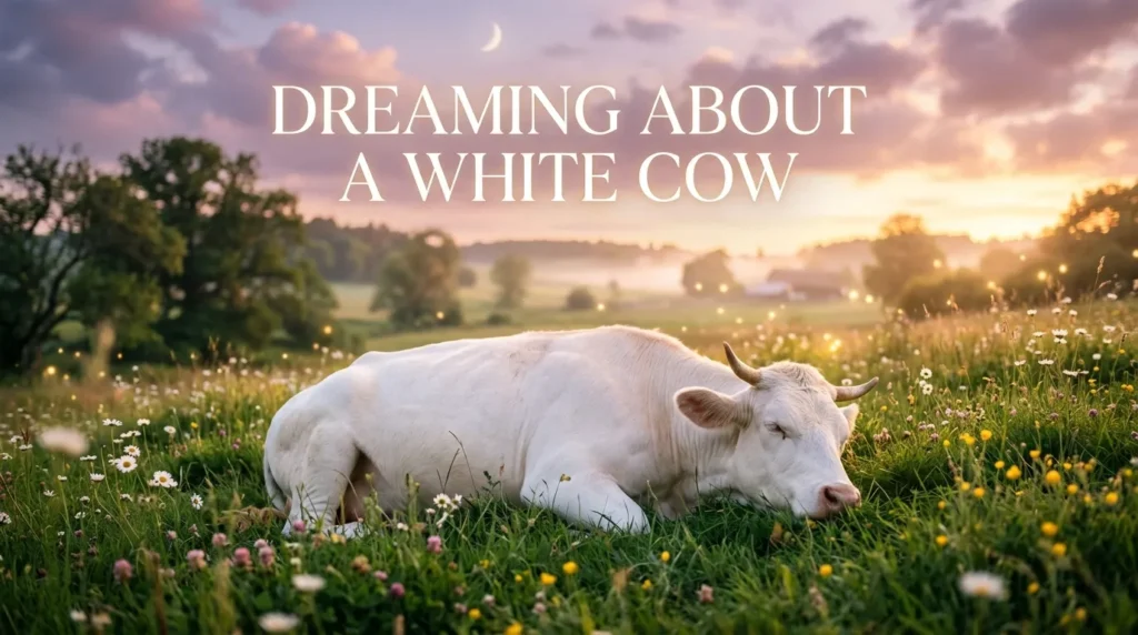 Dreaming About a White Cow
