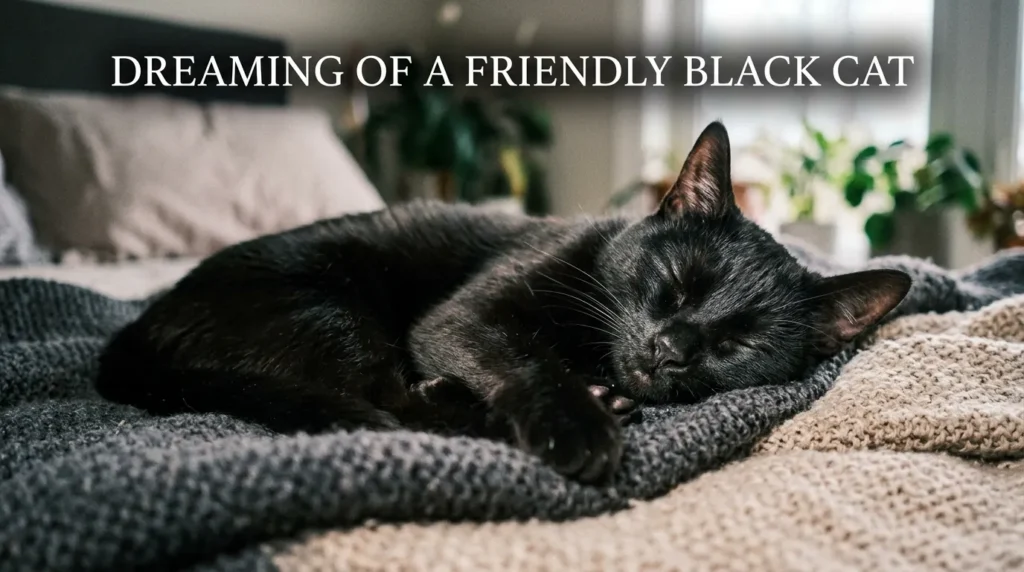 Dreaming of a Friendly Black Cat