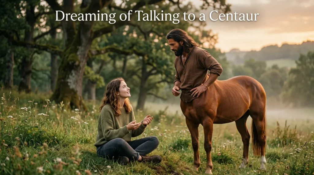 Dreaming of Talking to a Centaur