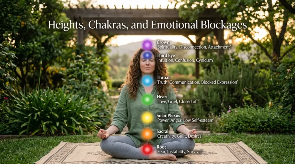 Heights, Chakras, and Emotional Blockages