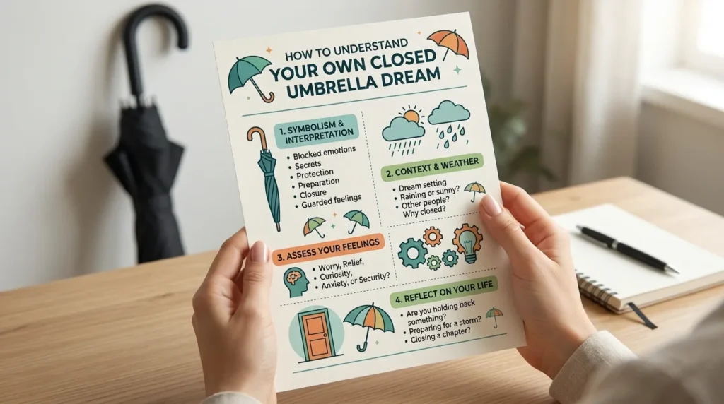 How to Understand Your Own Closed Umbrella Dream