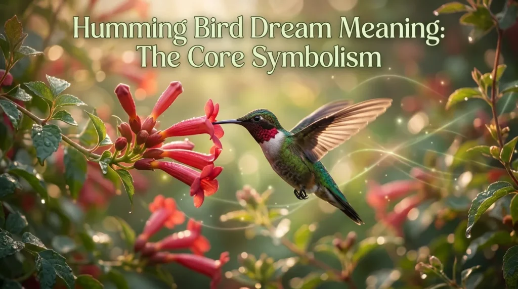 Humming Bird Dream Meaning: The Core Symbolism