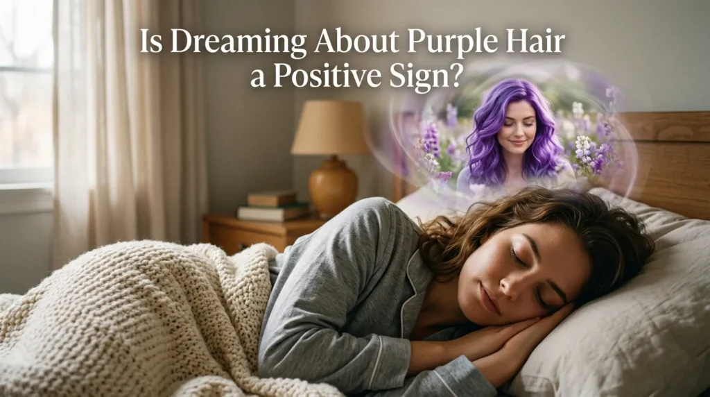 Is Dreaming About Purple Hair a Positive Sign?