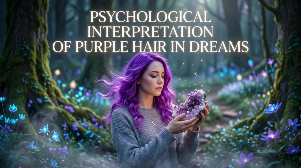 Psychological Interpretation of Purple Hair in Dreams