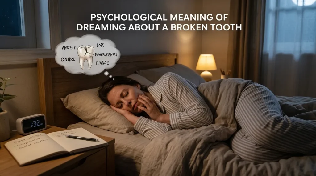 Psychological Meaning of Dreaming About a Broken Tooth