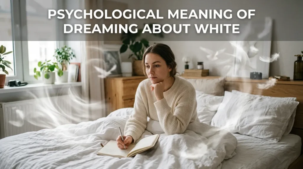 Psychological Meaning of Dreaming About White