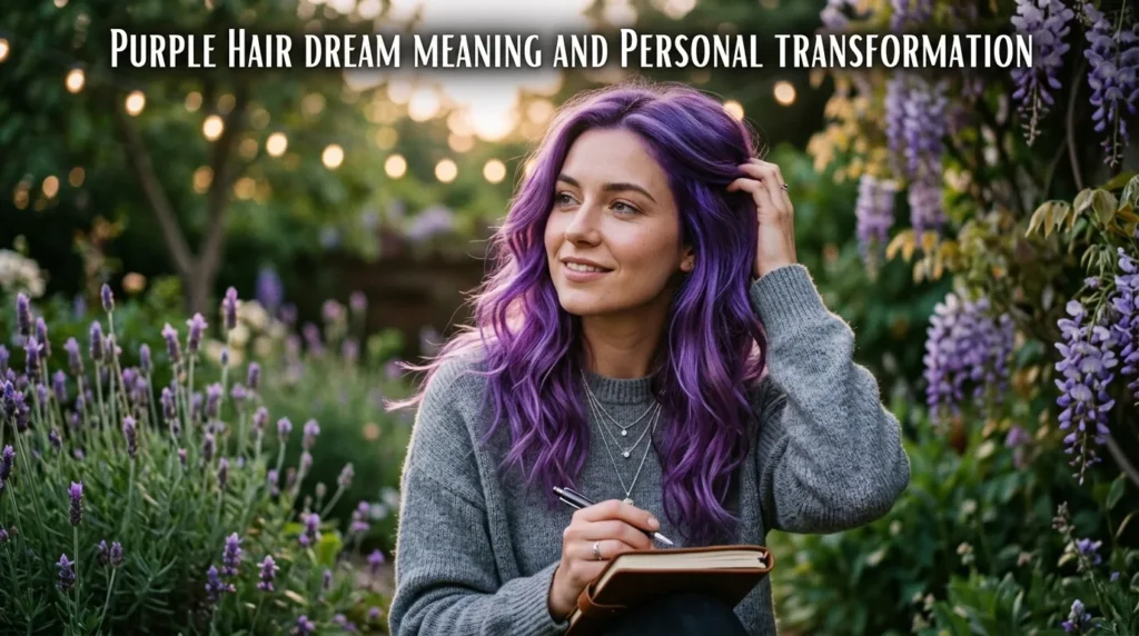Purple Hair Dream Meaning and Personal Transformation