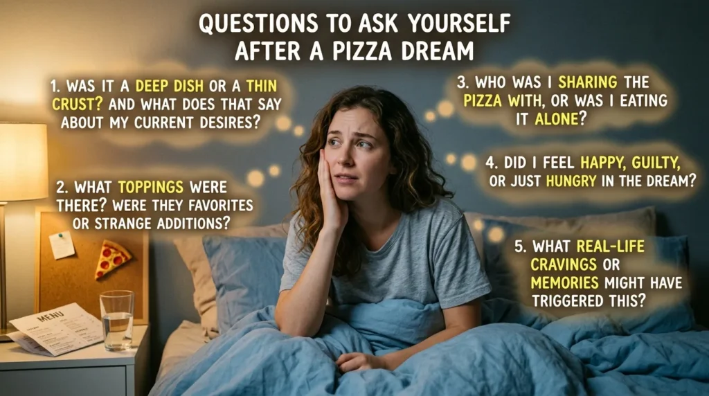 Questions to Ask Yourself After a Pizza Dream