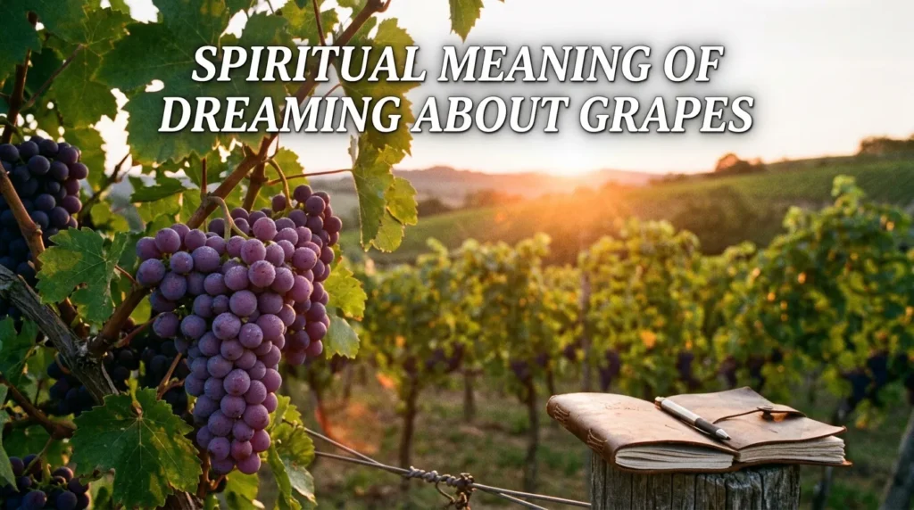 Spiritual Meaning of Dreaming About Grapes