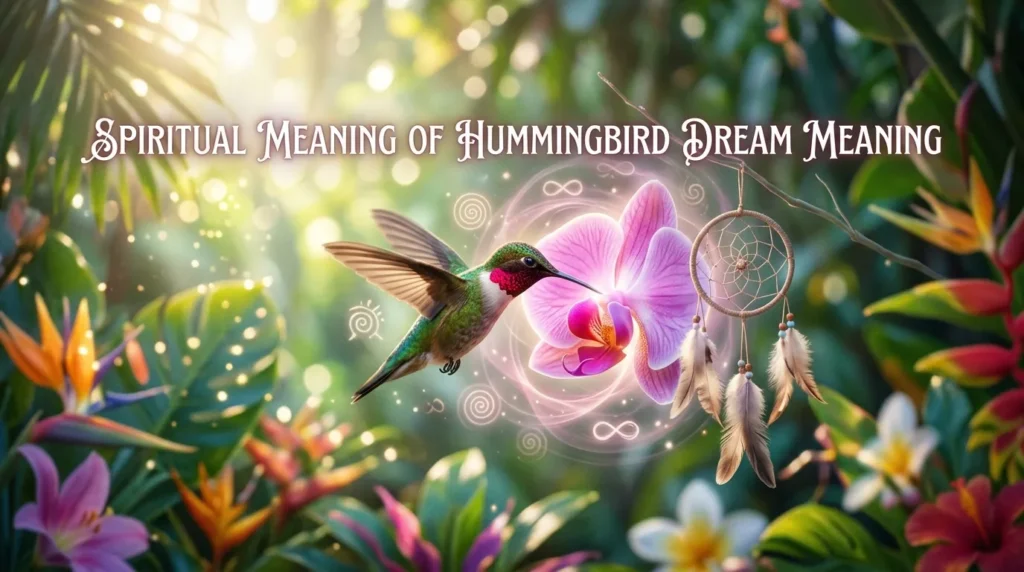 Spiritual Meaning of Hummingbird Dream Meaning