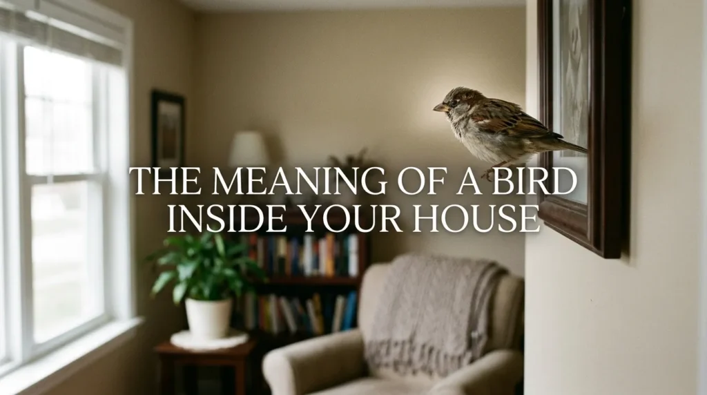 The Meaning of a Bird Inside Your House