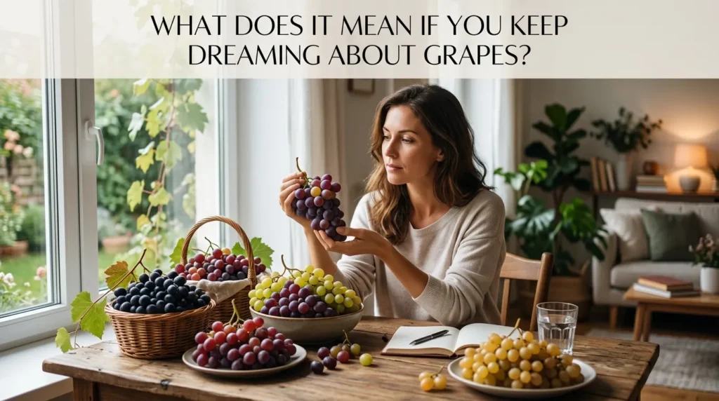 What Does It Mean If You Keep Dreaming About Grapes?