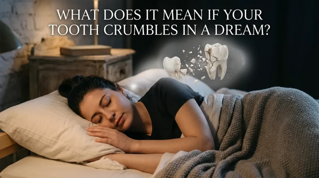 What Does It Mean If Your Tooth Crumbles in a Dream?