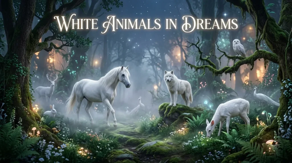 White Animals in Dreams