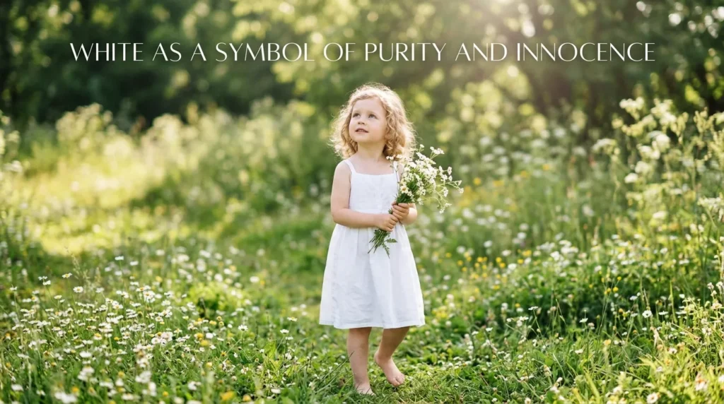 White as a Symbol of Purity and Innocence