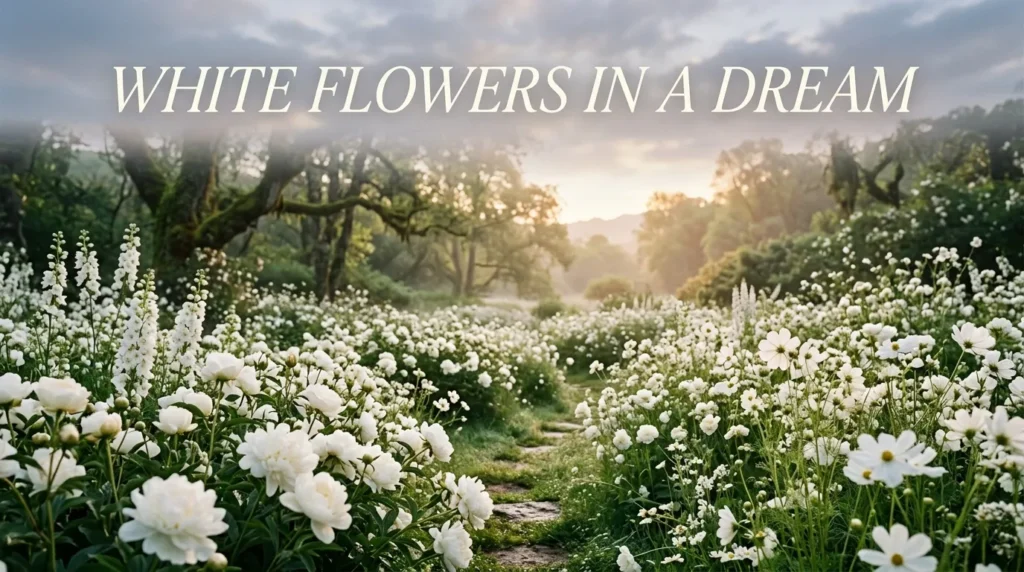 White Flowers in a Dream