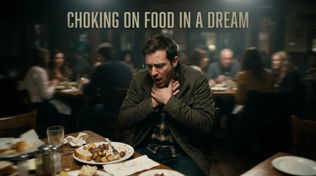 Choking on Food in a Dream