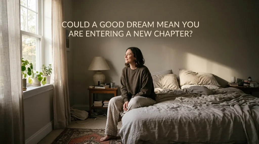 Could a Good Dream Mean You Are Entering a New Chapter?