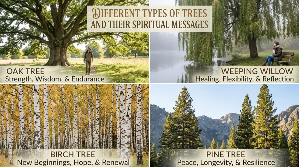 Different Types of Trees and Their Spiritual Messages