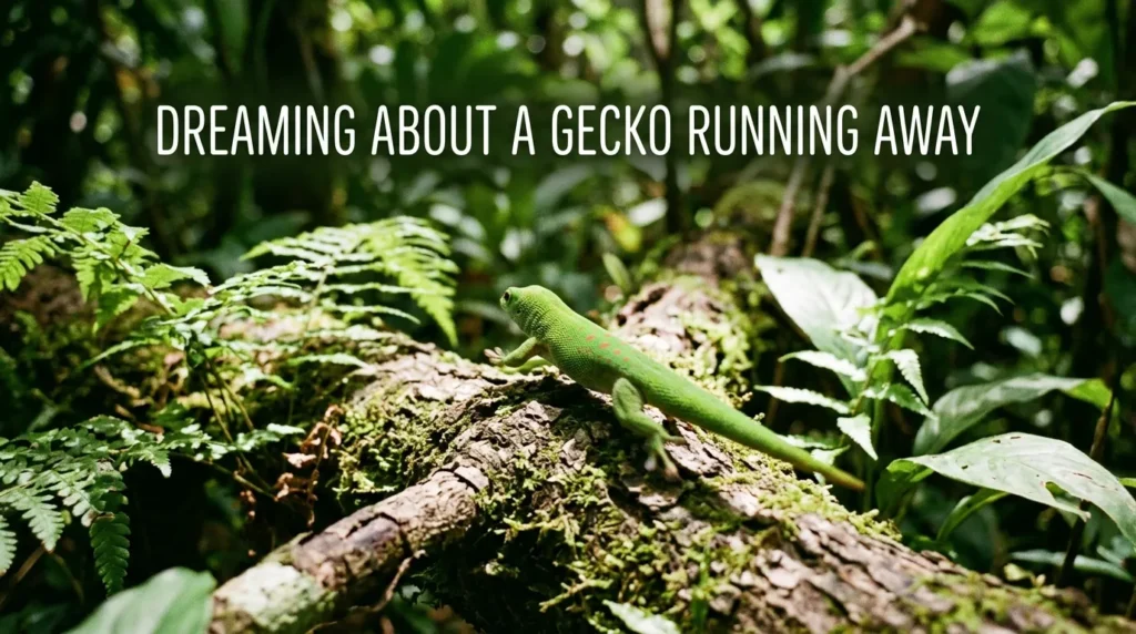Dream About Gecko Running