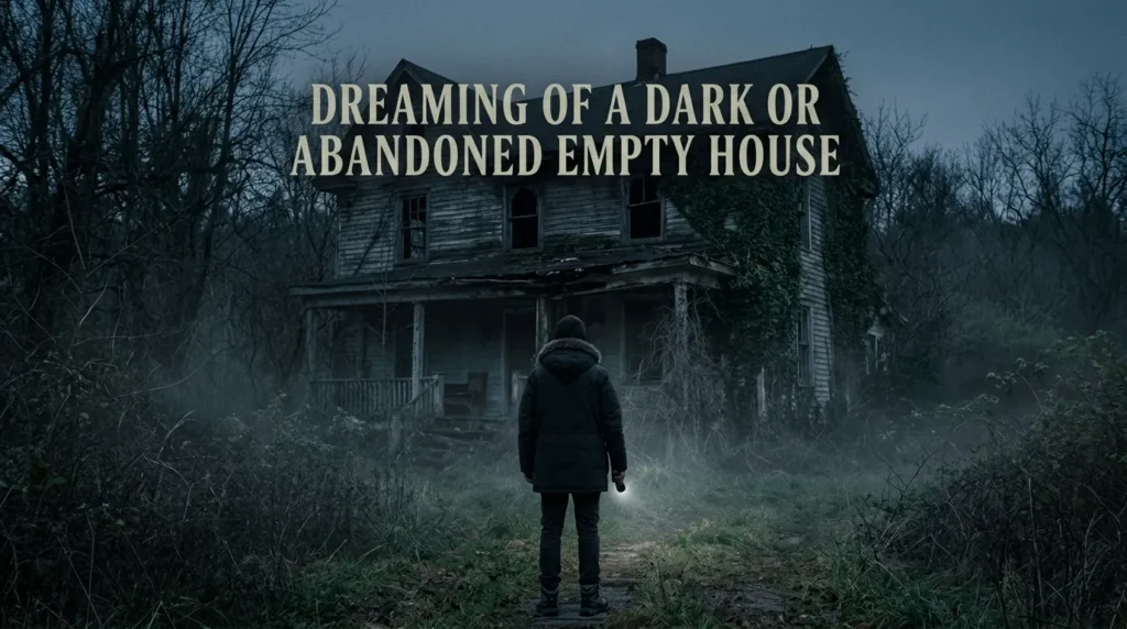 Dreaming of a Dark or Abandoned Empty House