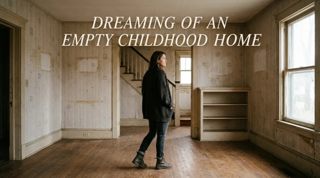 Dreaming of an Empty Childhood Home