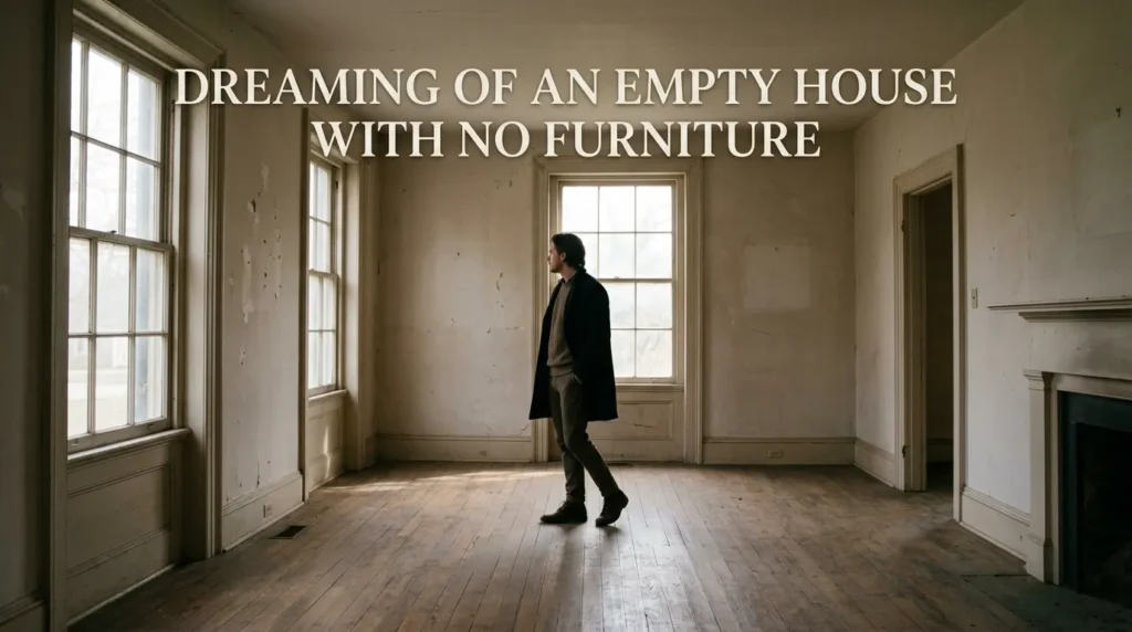 Dreaming of an Empty House With No Furniture