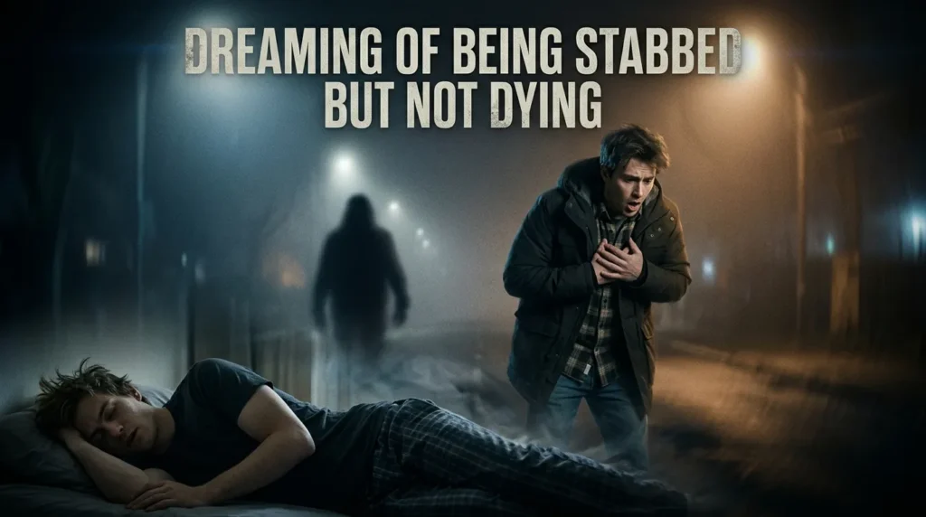Dreaming of Being Stabbed but Not Dying