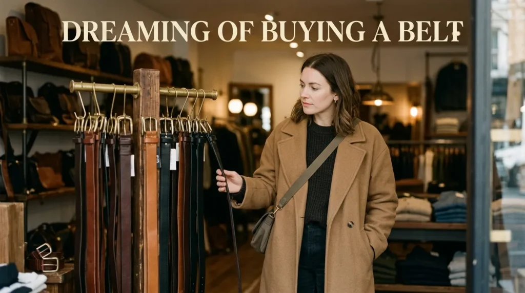 Dreaming of Buying a Belt