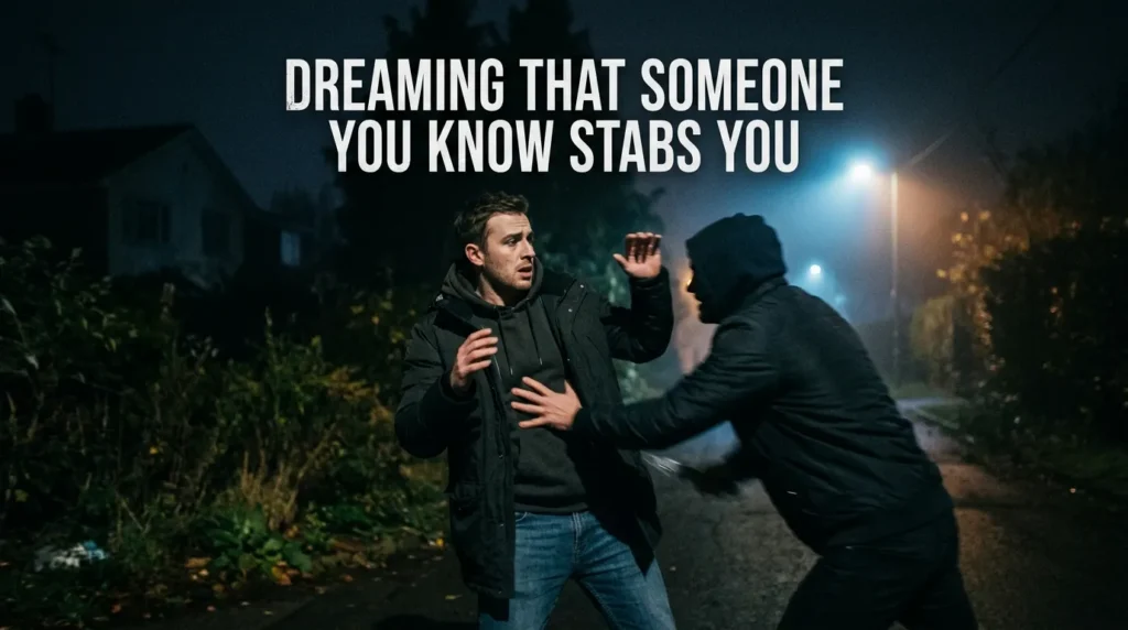 Dreaming That Someone You Know Stabs You