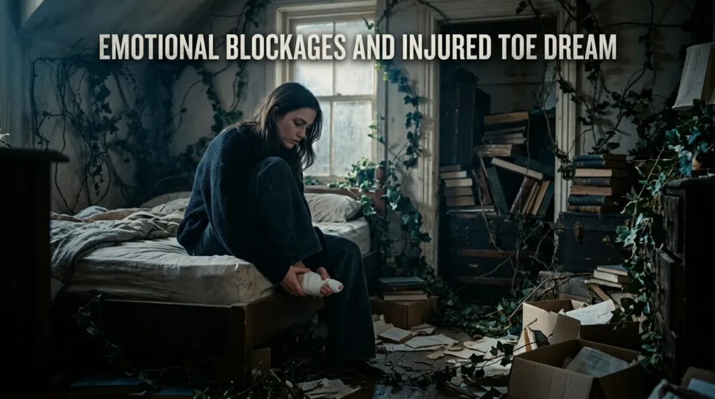 Emotional Blockages and Injured Toe Dream