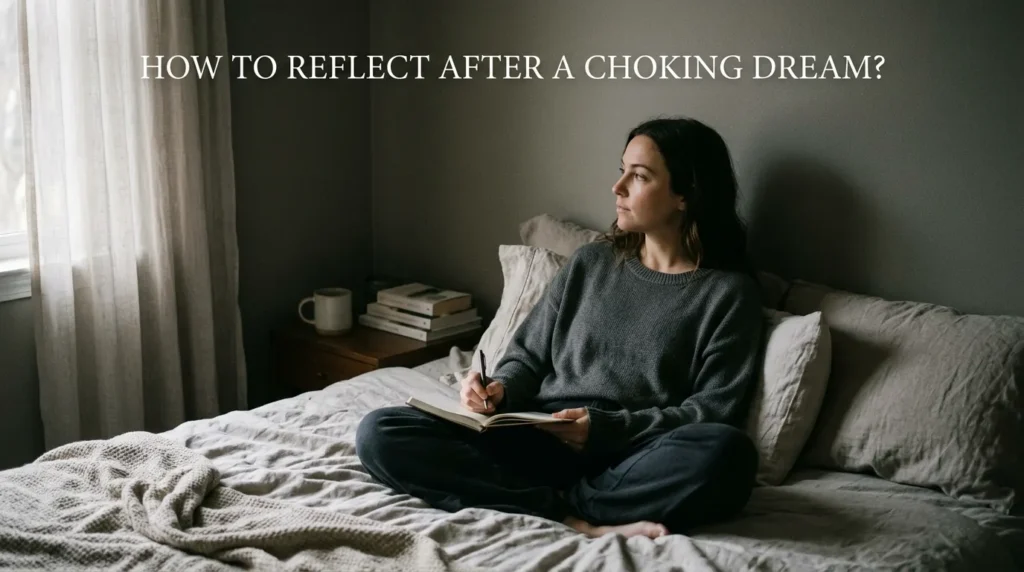 How to Reflect After a Choking Dream?