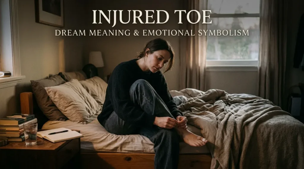 Injured Toe Dream Meaning and Emotional Symbolism