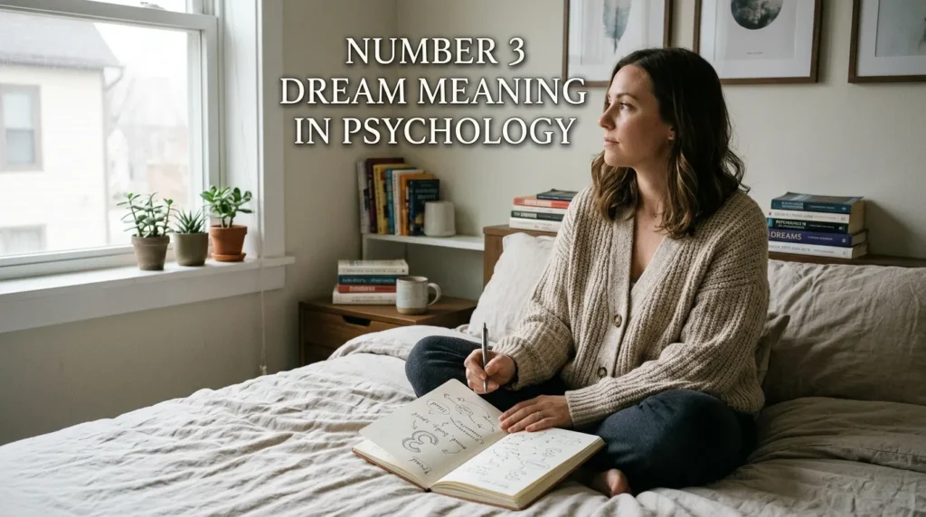 Number 3 Dream Meaning in Psychology