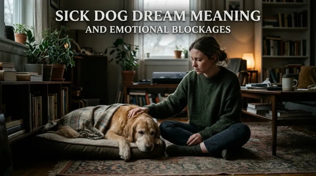 Sick Dog Dream Meaning and Emotional Blockages