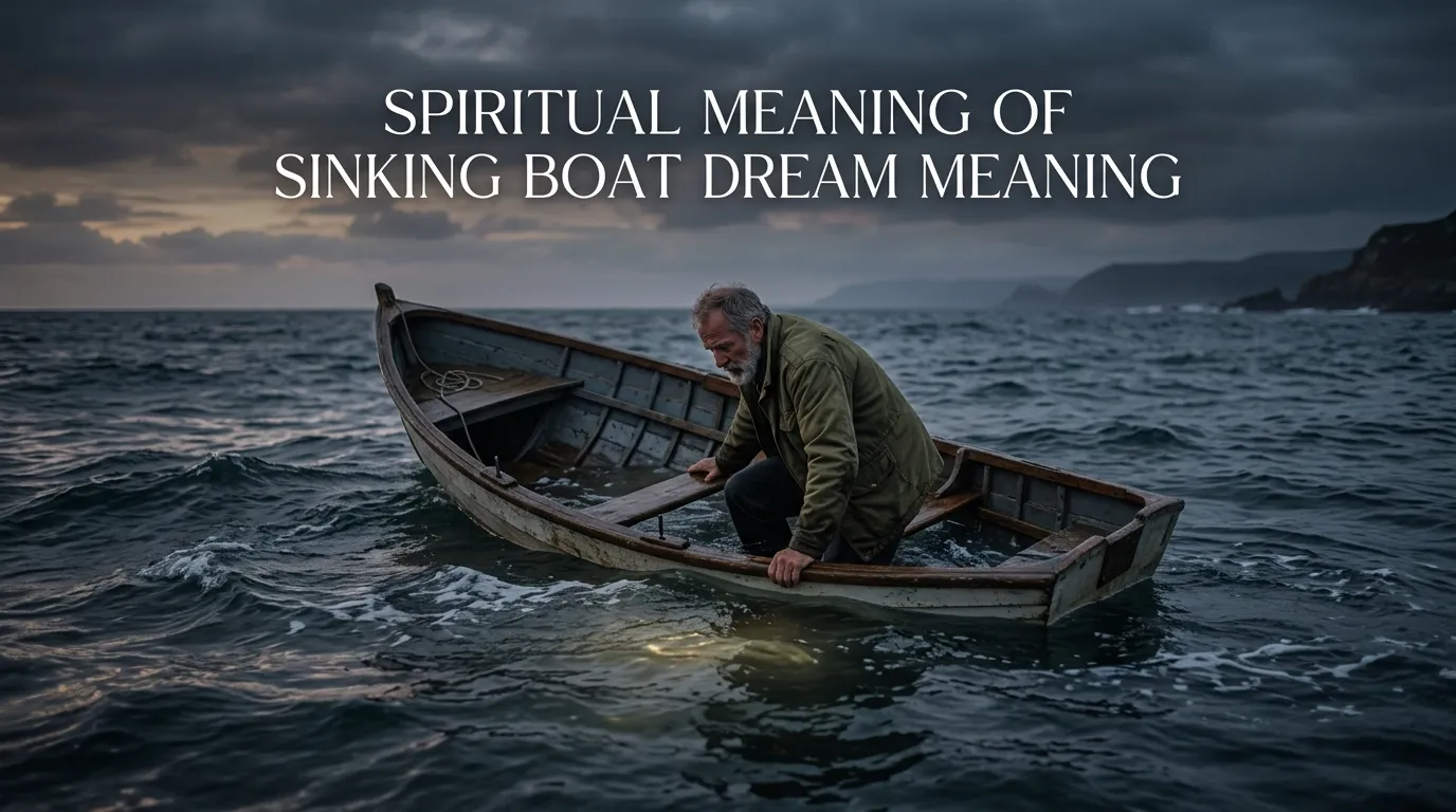 Sinking Boat Dream Meaning