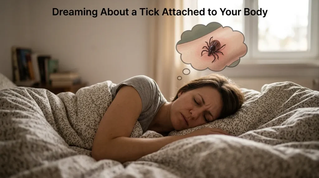 Tick Attached to Your Body
