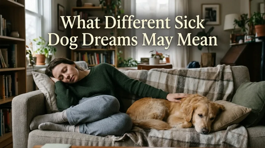 What Different Sick Dog Dreams May Mean