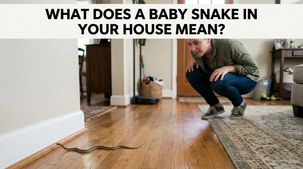 What Does a Baby Snake in Your House Mean?