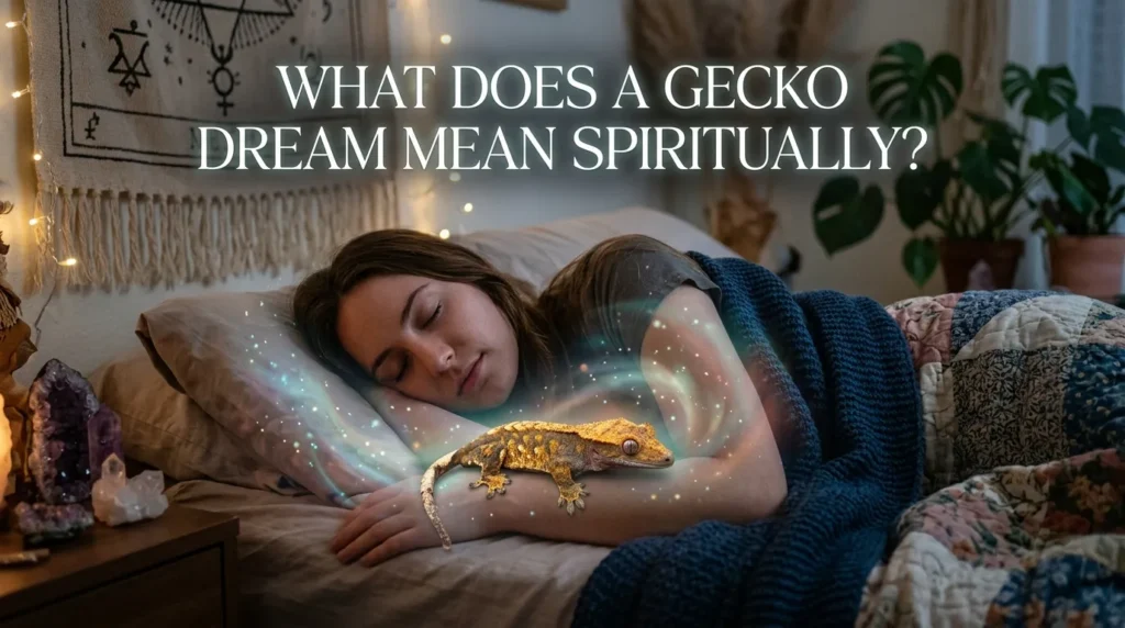 What Does a Gecko Dream Mean Spiritually?