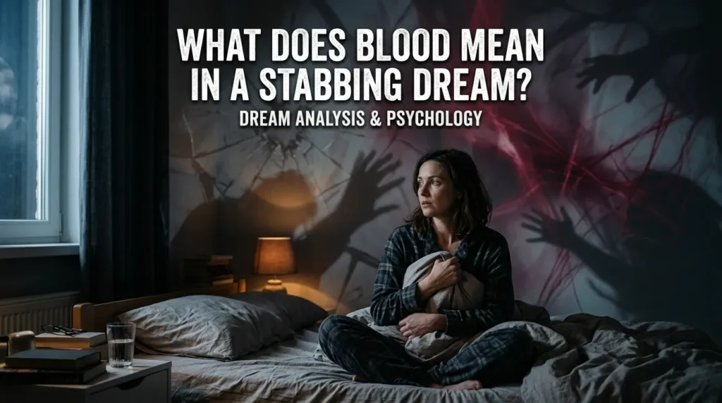 What Does Blood Mean in a Stabbing Dream?
