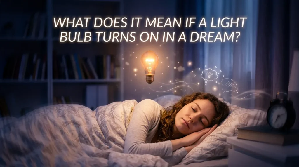 What Does It Mean if a Light Bulb Turns On in a Dream?