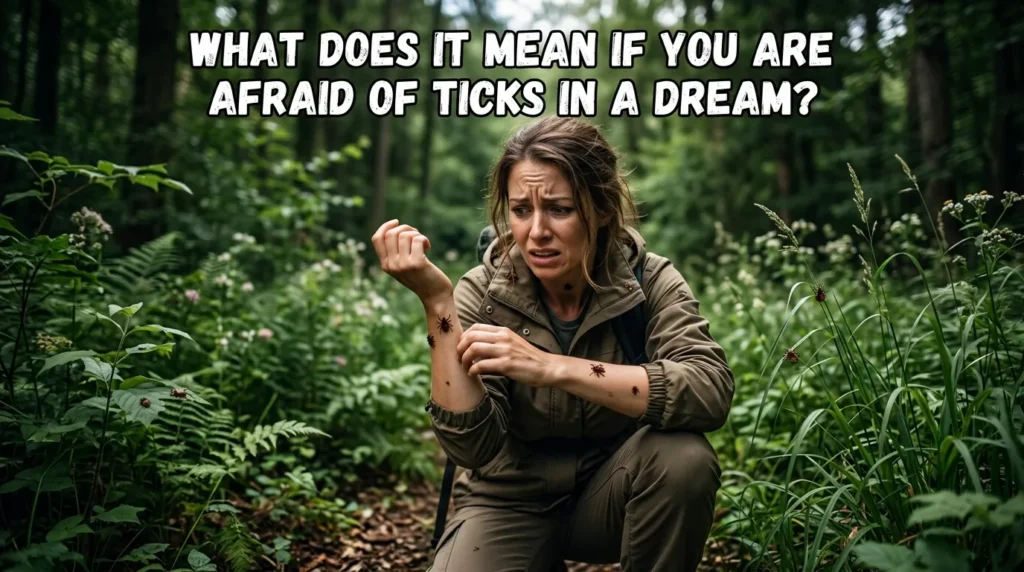 What Does It Mean if You Are Afraid of Ticks in a Dream?