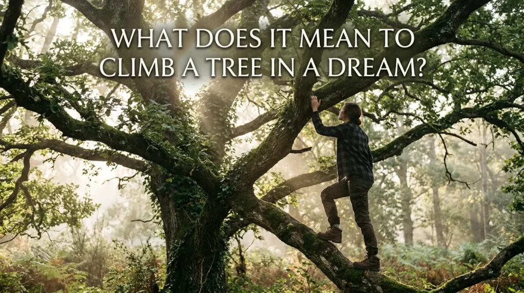 What Does It Mean to Climb a Tree in a Dream?