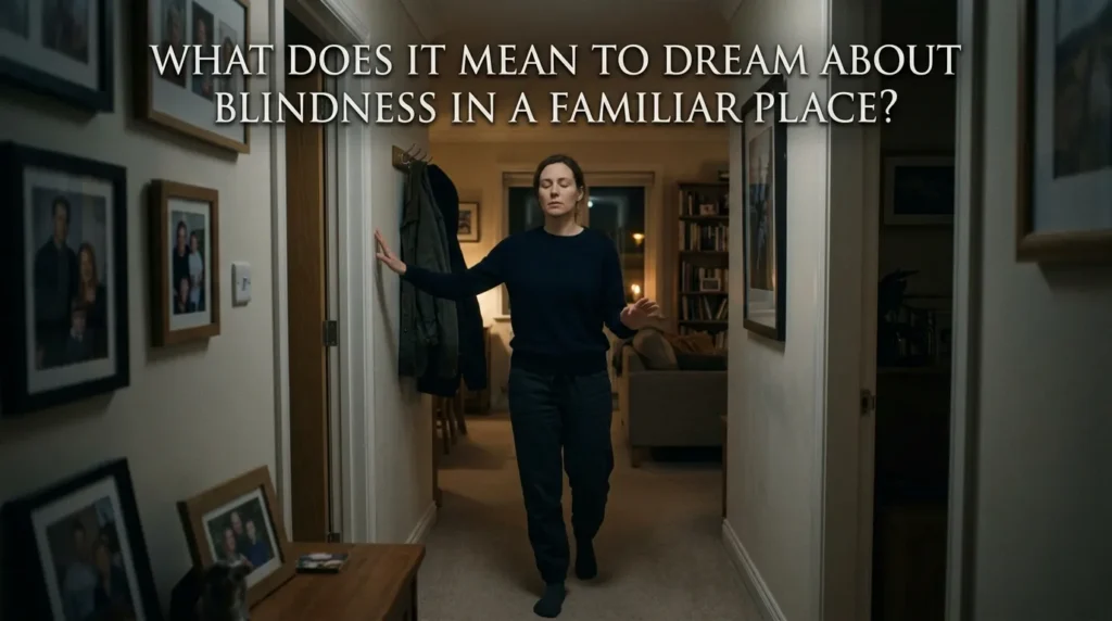 What Does It Mean to Dream About Blindness in a Familiar Place?