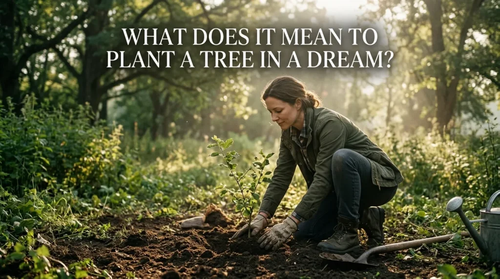 What Does It Mean to Plant a Tree in a Dream?
