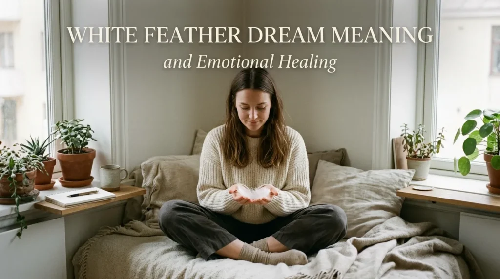 White Feather Dream Meaning and Emotional Healing