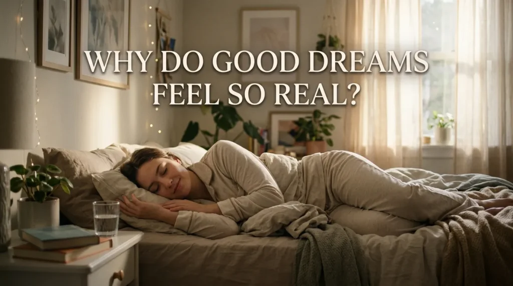 Why Do Good Dreams Feel So Real?